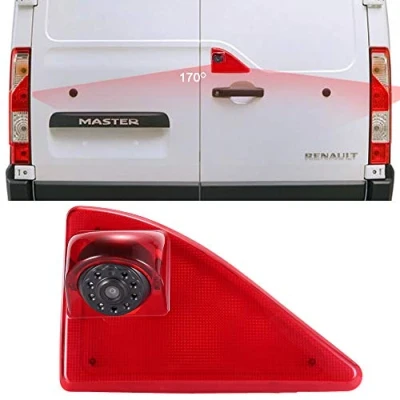 Afbeelding van HD Nachtzicht IR Remlicht Achteruitrijcamera voor Opel Vauxhall Movano ab 2010/Renault Master 2010/NV400 2010 Transporter VAN