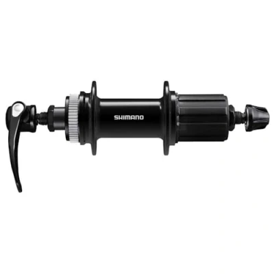Afbeelding van Shimano Fh qc400 cassettenaaf centerlock 8 11 speed 135/32 zwart