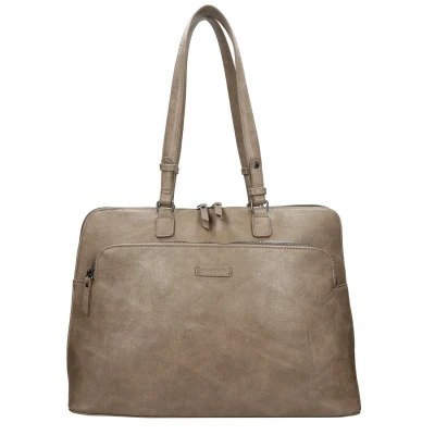 Afbeelding van Enrico Benetti Caen Laptop Bag 15&quot; light taupe