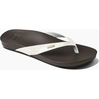 Afbeelding van Reef Cushion Court Teenslippers Zomer slippers Dames Wit Maat 37,5