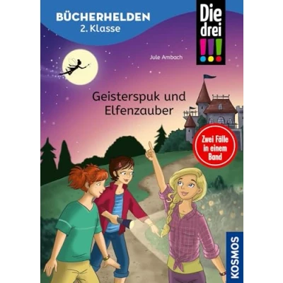 Afbeelding van Die drei !!!, Bücherhelden 2. Klasse, Doppelband 1, Geisterspuk und Elfenzauber
