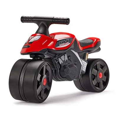 Afbeelding van Driewieler Falk Baby Moto X Racer Rider on Rood Rood/Zwart