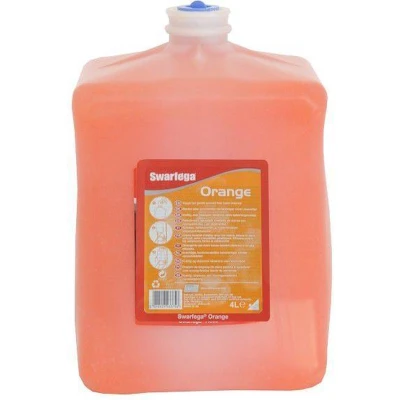 Afbeelding van SWARFEGA SOR4LMP Orange handreiniger voor zware vervuilingen (4l pomp)
