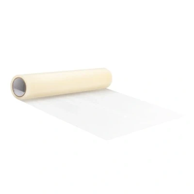 Afbeelding van VEVOR Tapijtbeschermfolie, 61 cm x 15,2 m, met zelfklevende achterkant en eenvoudige installatie, automat, beschermrol van polyethyleen voor bouw renovatie