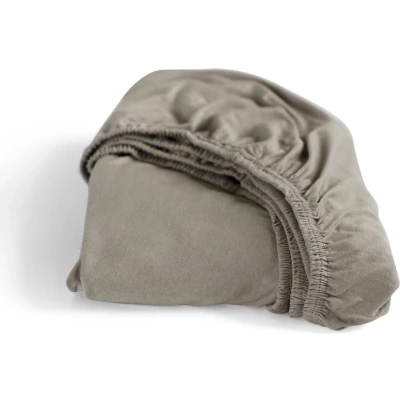 Afbeelding van Cinderella Hoeslaken (tot 25 cm) Double Jersey 70x200 Taupe