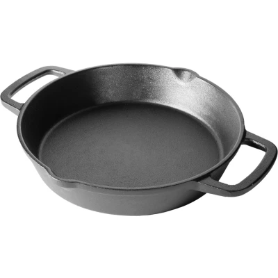 Afbeelding van The Windmill Cast Iron Skillet S met 2 handvatten Gietijzer Ø16 cm