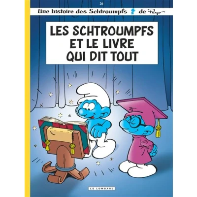 Image de Les Schtroumpfs Lombard Tome 26 et le livre qui dit tout