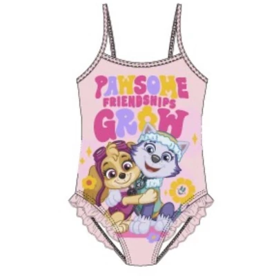 Afbeelding van PAW Patrol badpak lichtroze maat 110 Skye en Everest zwempak