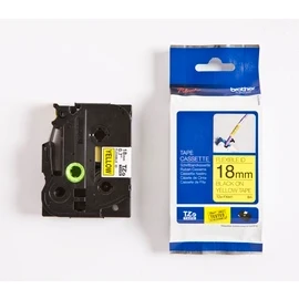 Afbeelding van Brother TZe FX641 Tape Zwart op geel (18 mm)