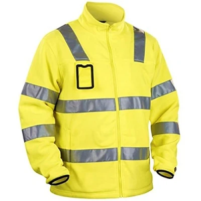 Afbeelding van Blåkläder 4833 2560 Fleecejas High Vis Geel maat XXL