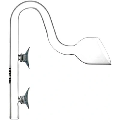 Afbeelding van BLAU lily pipe trumpet uitstroom voor 16/22 mm slang aansluiting