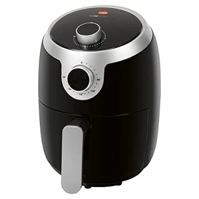 Afbeelding van Clatronic FR 3769 H Airfryer 1000 W Zwart, Zilver