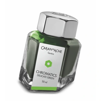 Afbeelding van Caran d&#039;Ache Inktpot Delicate Green 50ml Gratis graveren