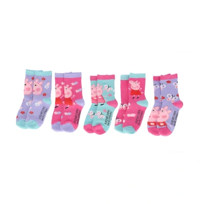 Afbeelding van Peppa Pig 2x 5 Pack Sokken Maat 27/30 4062391940439