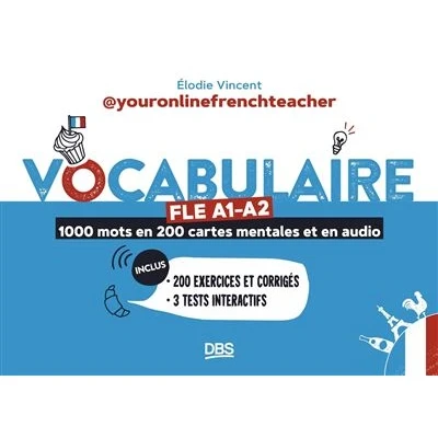 Image de Vocabulaire FLE A1 A2 avec youronlinefrenchteacher