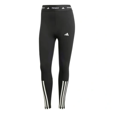 Afbeelding van adidas Performance Techfit Stripes 7/8 Leggings Legging, Dames, Maat: XS, Black