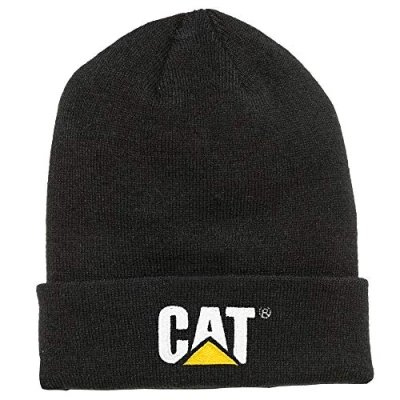 Afbeelding van Caterpillar Trademark heren muts zwart One Size, zwart.