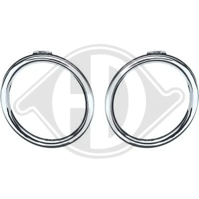 Afbeelding van DIEDERICHS 4416048 Frame, mistlamp RENAULT: Clio 4