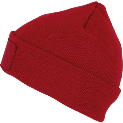 Afbeelding van K up Muts met patch en Thinsulate voering KP894 Red