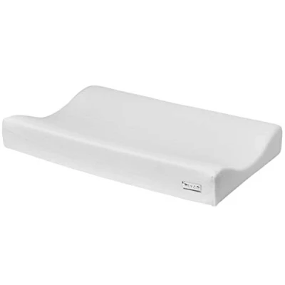 Afbeelding van Meyco Baby Knit Basic aankleedkussenhoes warm white 50x70cm