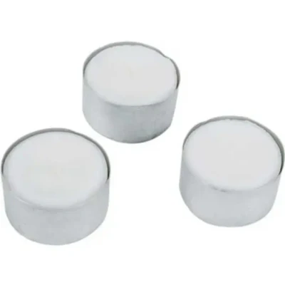 Afbeelding van Cosy&amp;Trendy Theelicht Met Huls 8 uren Wit Set 50