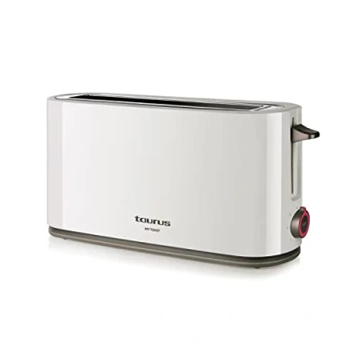 Image de Grille pain Taurus Mytoast de 1000W avec fente extra longue et 7 niveaux brunissage