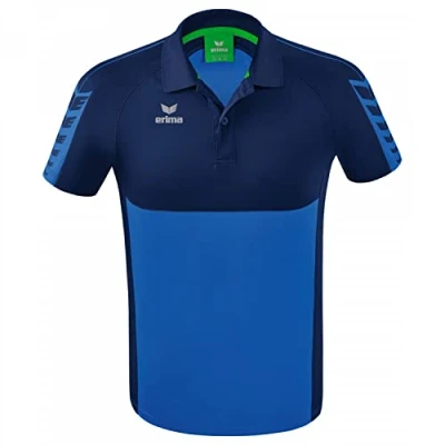 Afbeelding van Six Wings polo new royal/new navy / S