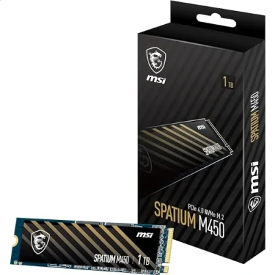 Afbeelding van Hard Drive MSI SPATIUM M450 1 TB SSD
