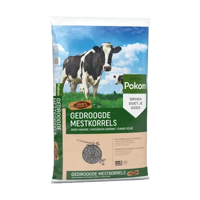 Afbeelding van Pokon Gedroogde Koemestkorrels 20 KG