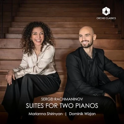 Afbeelding van Marianna Shirinyan &amp; Dominik Wizjan Suites For Two Pianos (CD)