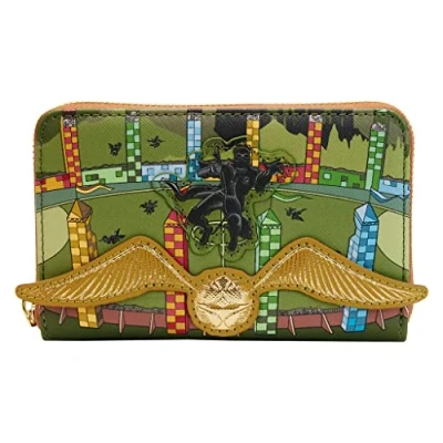 Afbeelding van Loungefly, Vrouwen, portemonnee, Harry Potter Gouden Heks Veelkleurig