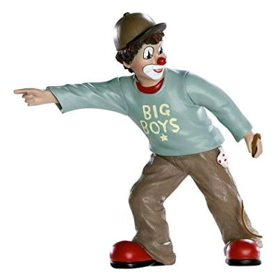 Afbeelding van Gildeclown Big Boy decoratieve figuur en verzamelstuk, handgemaakt, hoogte 16 cm