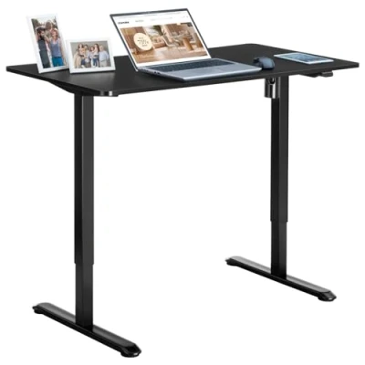 Afbeelding van tectake® In Hoogte Verstelbaar Bureau Elektrisch Computerbureau Werkstation, PC tafel