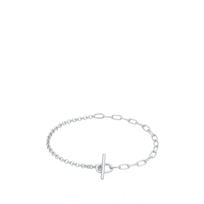 Afbeelding van Elli Basic Armband, Dames, Maat: 18, Silber