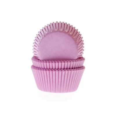 Afbeelding van Cupcake Cups HoM Licht Roze 50x33mm. 50st.