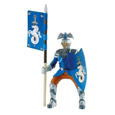 Afbeelding van Bullyland Toernooiridder blauw Speelfiguur