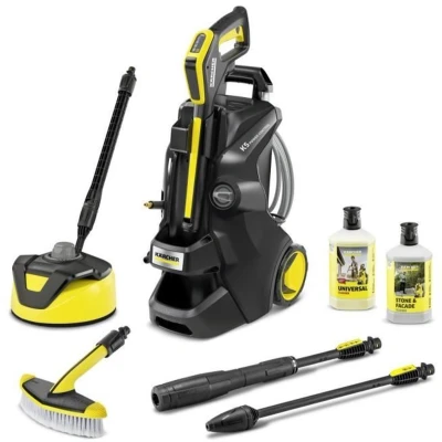 Afbeelding van KARCHER hogedrukreiniger K 5 Power Control Home &amp; Brush jubileum editie 1.324 709.0 Zwart, Geel