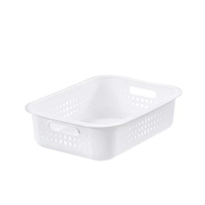 Afbeelding van SmartStore Basket 10 Opbergmand 6 liter Recycled Polypropyleen Wit