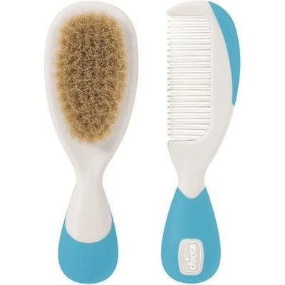 Afbeelding van Kam en Borstel Chicco 0 maanden Blauw