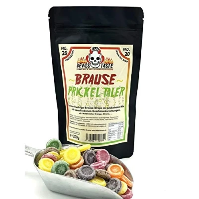 Afbeelding van Prickel Taler handdouche heerlijk lekker fruitig zacht 200 g Red Devils Taste Kids Bonbon