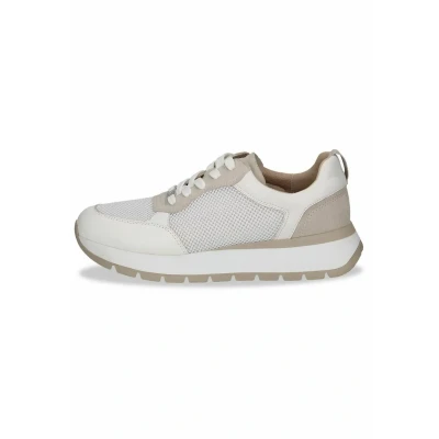 Afbeelding van Caprice 9 23704 42 damessneakers, Witte kam