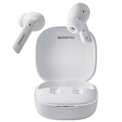 Afbeelding van (Intenso) Buds PRO T502HAE Bluetooth in ear headphones met actieve ruisonderdrukking (ANC) wit (3720502)
