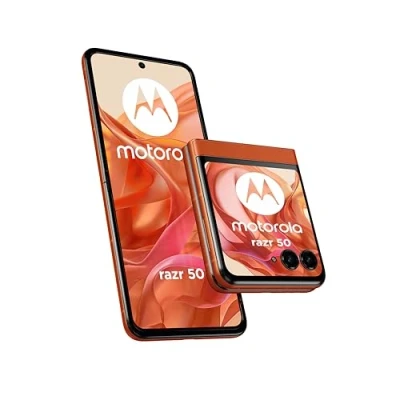 Image de Motorola Razr 50 8GB/256GB Orange avec Yoin contrat 200 mn + 40000 Mo 4G+