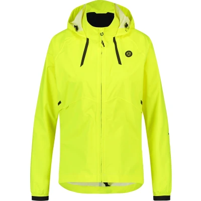 Afbeelding van Regenvest Agu Compact Commuter Dames maat M Fluogeel