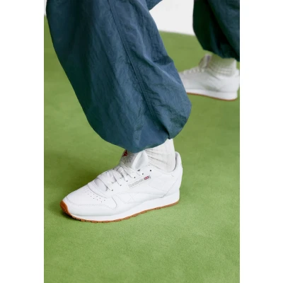 Afbeelding van Reebok Classic Leather Sneakers laag, Dames, Maat: 35.5, Footwear white/pure grey Leer