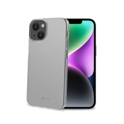 Afbeelding van Telefoonhoes Celly iPhone 14 Zwart Transparant