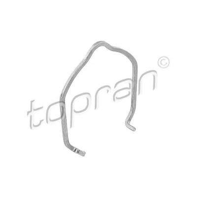 Afbeelding van TOPRAN 116 336 Klem, laadluchtslang VOLKSWAGEN: Transporter 5 Bus, Touran I, Golf 5, SKODA: Roomster, Superb II Hatchback, Fabia 1 Combi