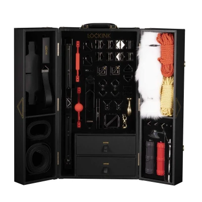 Afbeelding van LOCKINK Alles in 1 BDSM Speelset Zwart
