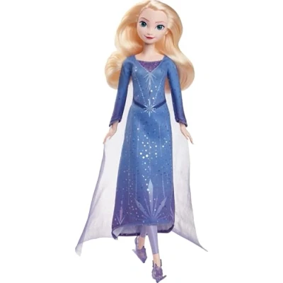 Image de Poupée La Reine des Neiges Frozen Elsa Patineuse