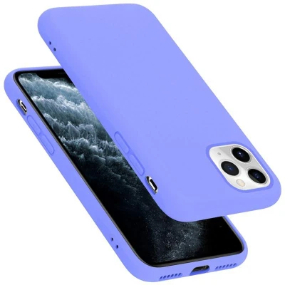 Afbeelding van Cadorabo Hoesje geschikt voor Apple iPhone 11 PRO in LIQUID LICHT PAARS Beschermhoes gemaakt van flexibel TPU silicone Case Cover